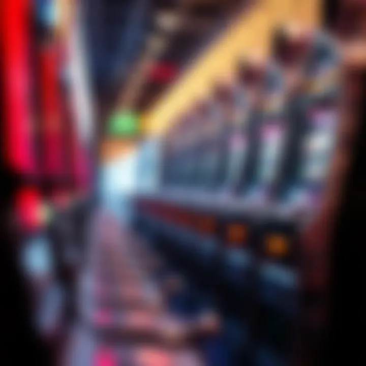 Conceptual graphic illustrating the evolution of slot machines