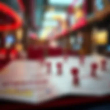 Map of Casino Locations Map with pins showing locations of casinos