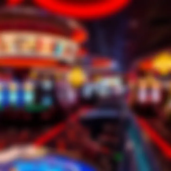 Thrilling Gaming Experiences at Hard Rock Casino High-energy gaming floor with various gaming tables and slots