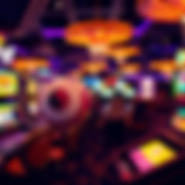 Engaging Gameplay at Jackpot Party Casino Exciting gameplay scene within Jackpot Party Casino