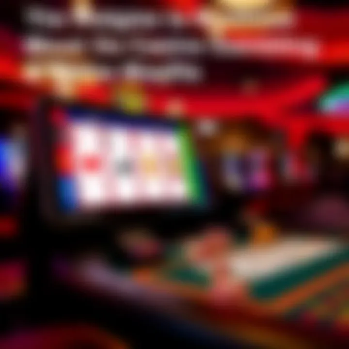 Strategies to Maximize Online Gambling Benefits Illustration depicting strategies to maximize online gambling benefits