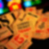 Creative Ways to Utilize Losing Lottery Tickets Collage of different losing lottery tickets