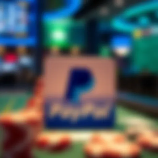 PayPal Integration in Online Poker PayPal logo showcasing payment integration