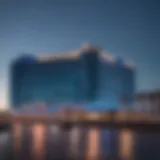 Stunning view of the Ocean Resort Casino exterior