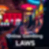 A detailed infographic showcasing online gambling laws in Idaho.