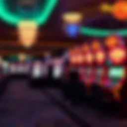 Interior view of Hard Rock Casino showcasing gaming area