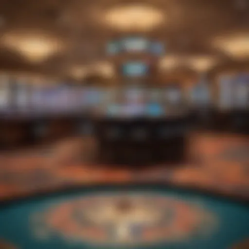 Vibrant casino gaming floor