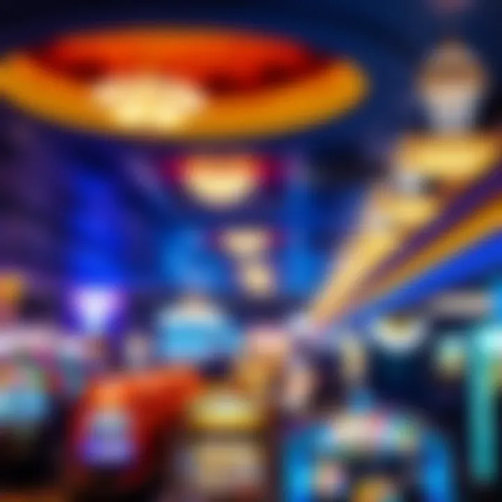 Casino Excitement Casino floor at Sands Regency Hotel buzzing with excitement