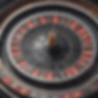 The Unique Layout of Double Zero Roulette A detailed view of a double zero roulette wheel