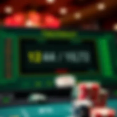 Poker Probability Calculator Interface Screenshot of a poker probability calculator interface