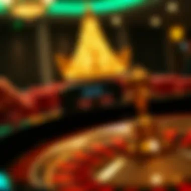 How Roulette Winnings Calculators Function Illustration showcasing a roulette winnings calculator in action