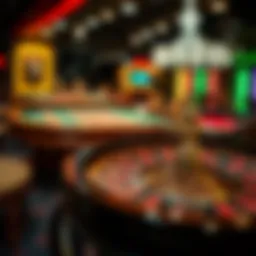 Visual representation of various roulette games