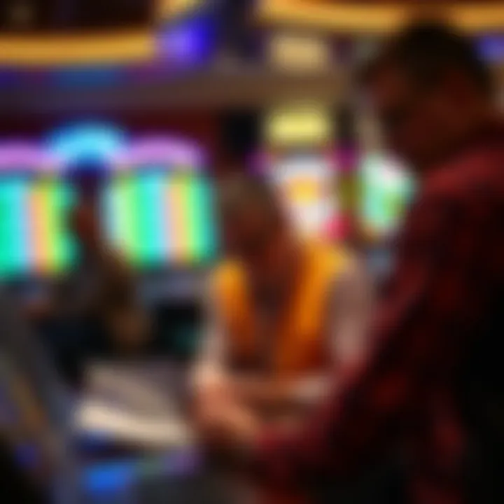 Strategizing for Lottery Success Player strategizing while analyzing lottery ticket options