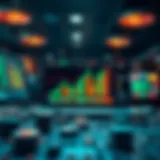 An abstract representation of online gambling technology