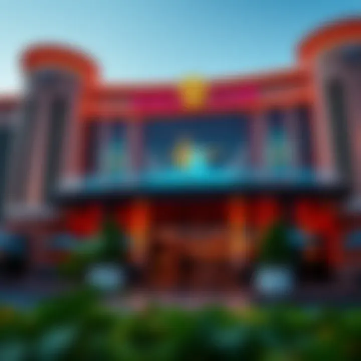 Stunning Exterior of Water Club Casino Breathtaking view of the casino's exterior