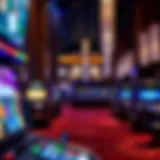 Luxurious Gaming Area at Water Club Casino Luxurious gaming area with modern decor