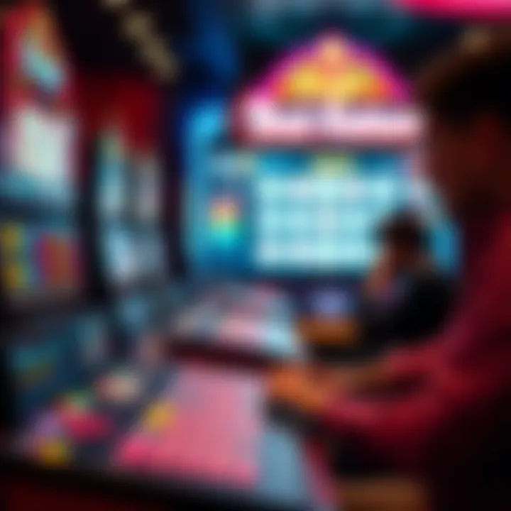 Quality Software for Bingo Games Illustration showcasing high-quality bingo software in action