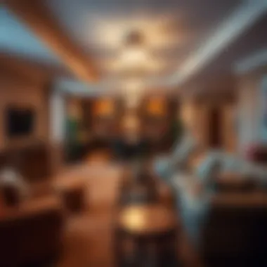 Spacious Family Room Spacious family room designed for comfort and convenience