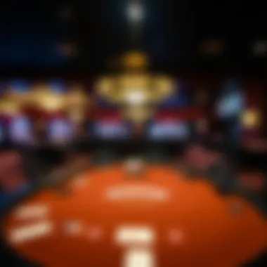 The Thrill of High-Stakes Poker High-stakes poker room at Wind Creek