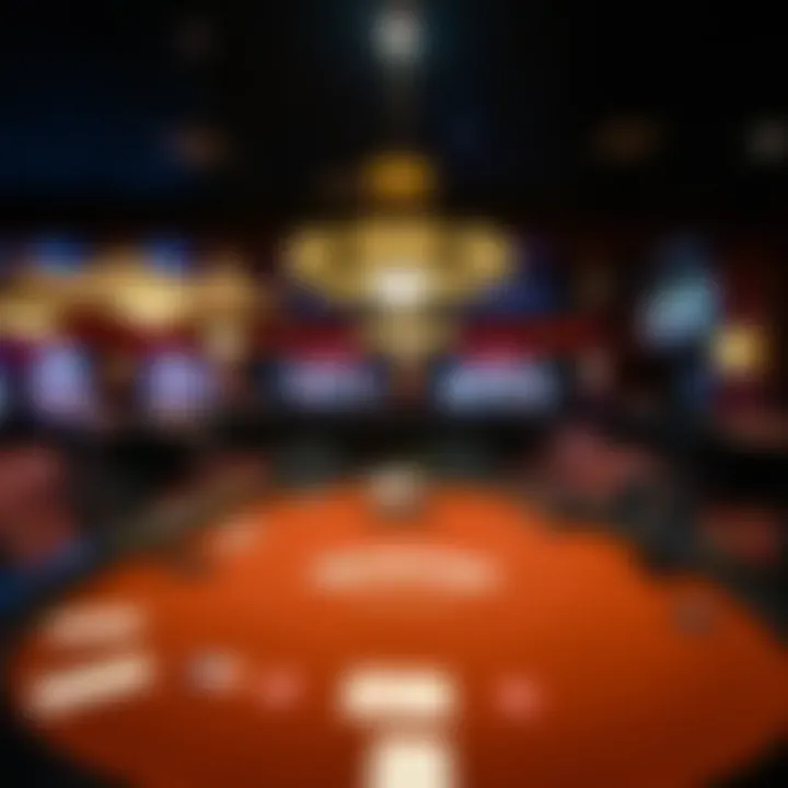 The Thrill of High-Stakes Poker High-stakes poker room at Wind Creek