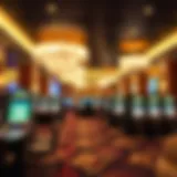 Stunning Gaming Environment at Wynn Casino Michigan Elegant gaming floor showcasing modern design