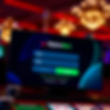 WynnBet Login Interface User-friendly interface of WynnBet login page