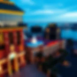 Aerial view of Wynne Boston showcasing its architectural brilliance